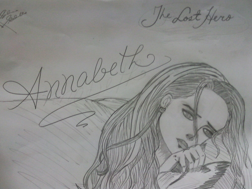  My drawing of Annabeth