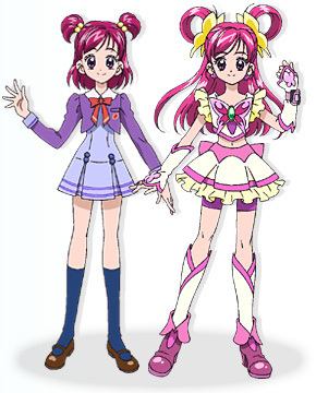  Nozomi and Cure Dream