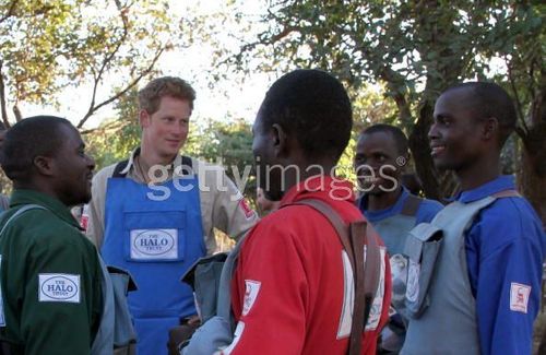  Prince Harry In Mozambique Visits Minefields Cleared Von The HALO Trust