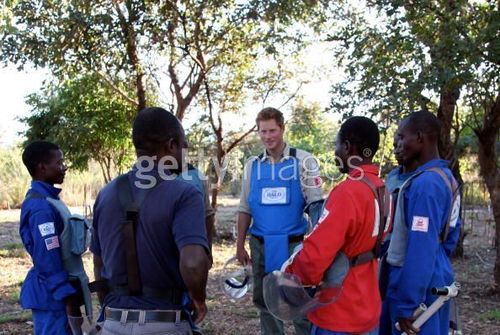  Prince Harry In Mozambique Visits Minefields Cleared kwa The HALO Trust