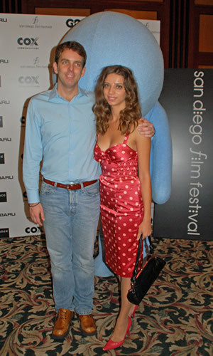 Angela at the San Diego Film Festival showing of Kabluey at the Pacific Gaslamp Theatre Sept.27.2007