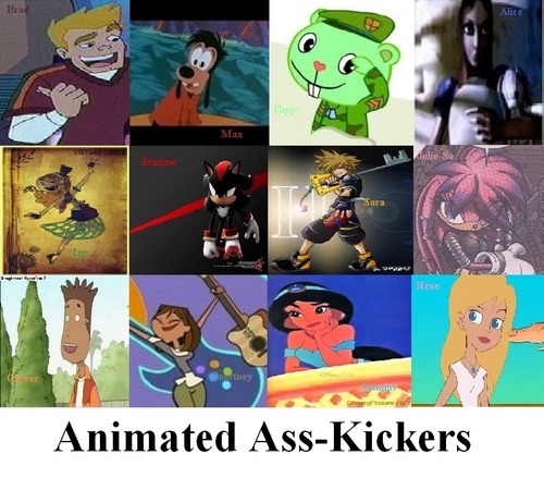  Animated Ass-Kickers