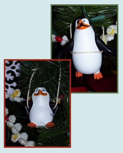 Improvised Penguin Ornaments