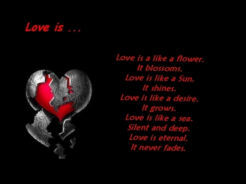  tình yêu is ...