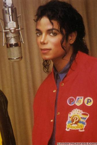  MJ in the Recording Studio