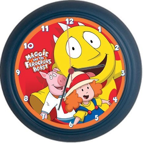  Maggie and the Ferocious Beast Customized Clock