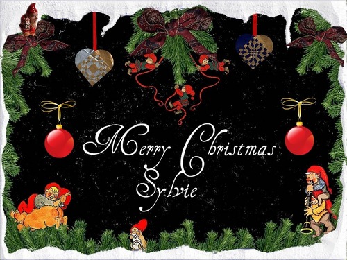  Merry Krismas Sylvie!!