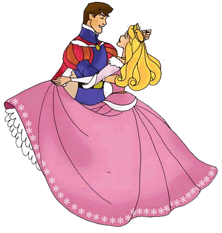 Princess Aurora and Prince Phillip
