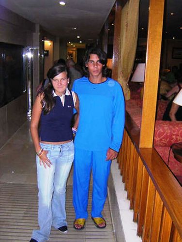  Rafael Nadal in pyjamas