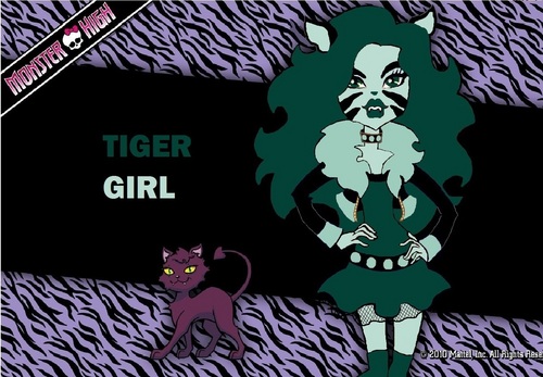  Tiger Girl Monster High Style
