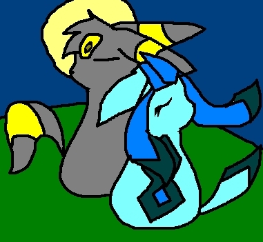 Umbreon and Glaceon