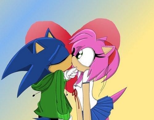  sonic and amy as teens