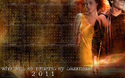  "City of Fallen Angels" 2011 Calendar karatasi la kupamba ukuta