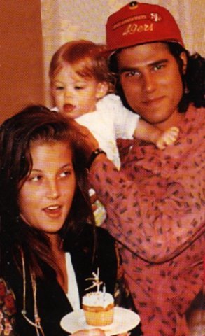  -Lisa Marie, and her children.