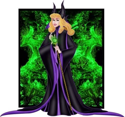  Aurora as Maleficent