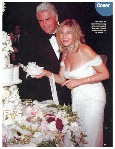  Barbra Streisand's Wedding - People