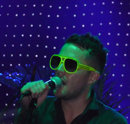  Brandon in Green Sunglasses