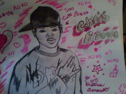 Chris Brown drawing 2