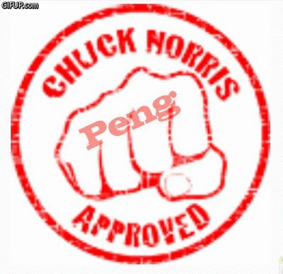 Chuck Norris Approved