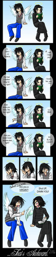  Comic - Snape and Sirius in Heaven