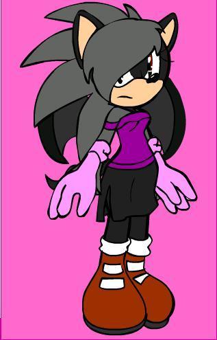  Darkstalker's Evil sis Deliah the outlaw hedgehog