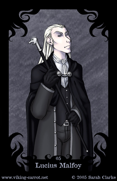Death Eater Cards: Lucius Malfoy