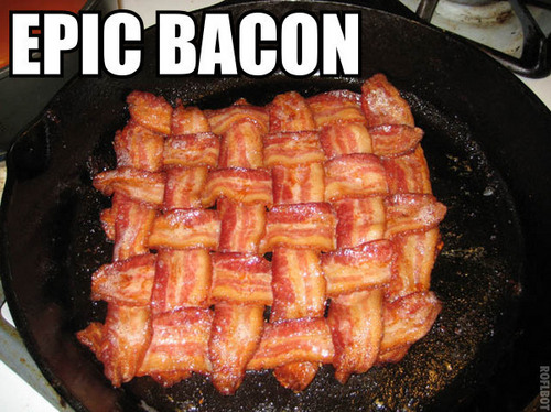  Epic bacon waffle