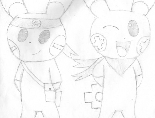  Gift - Plusle and Minun