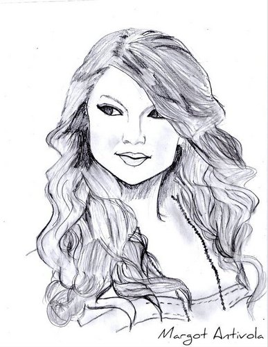  My sketching of Taylor schnell, swift :)