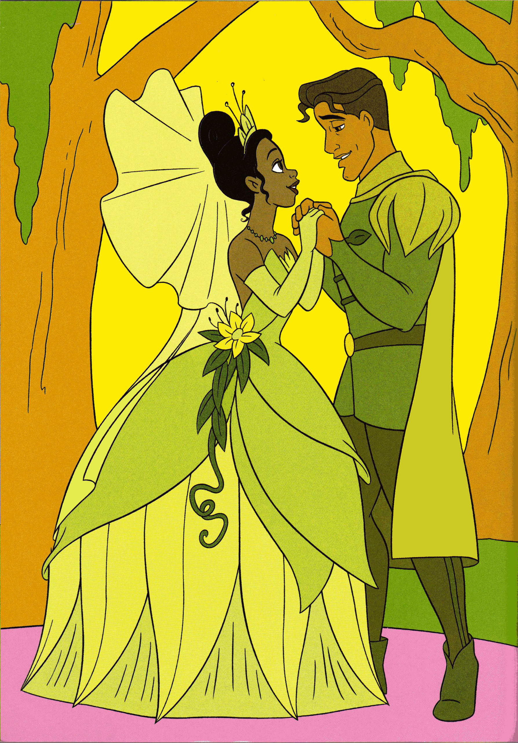 Tiana & Naveen after their wedding =)