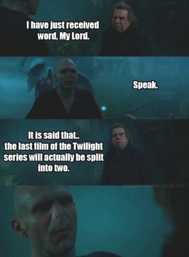  Voldemort and Wormtail having an interesting talk...