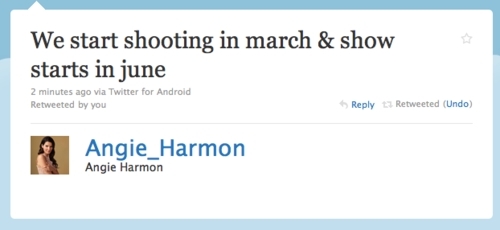  Angie Harmon's Tweet