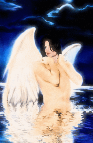  Bathing malaikat