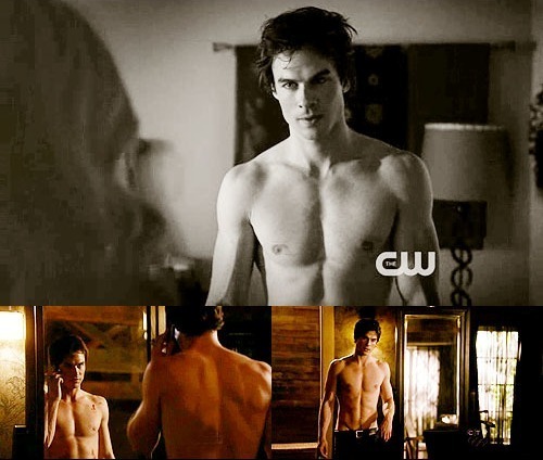  Damon has his hottest moments