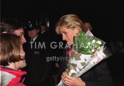  Diana On Visit To Homeless Project
