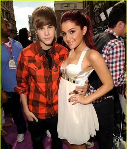 Justin Bieber and Ariana Grande