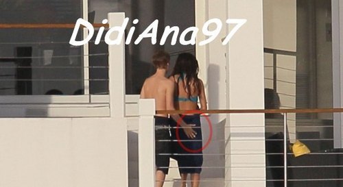  Justin with Selena