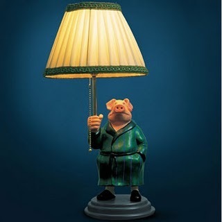  Michael Sowa Pig Lamp