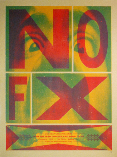  NOFX rock poster