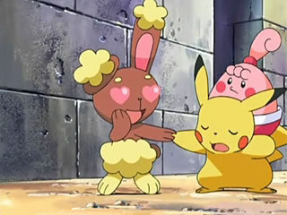  Pikachu and Buneary