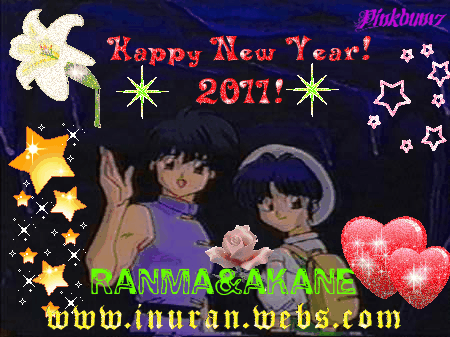  Ranma and Akane HAppy New Year!
