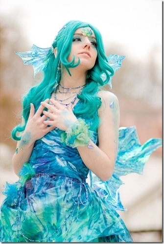  Watery cosplay