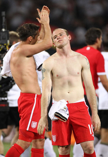  Wayne Rooney ENG at the England - Germany Game