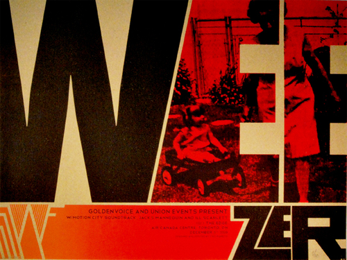  Weezer Rock Poster