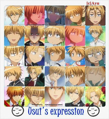  usui's expresssions