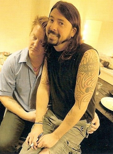 Dave Grohl and Josh Homme