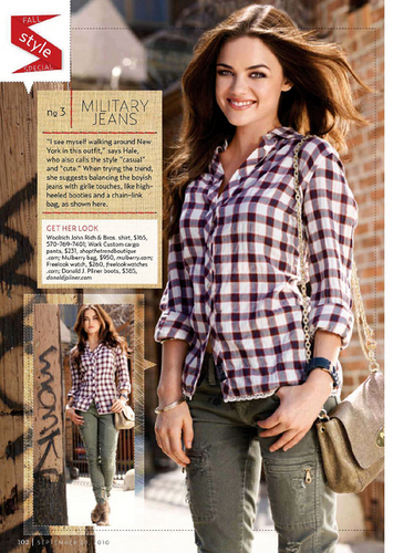  Lucy Hale in US Weekly Magazine