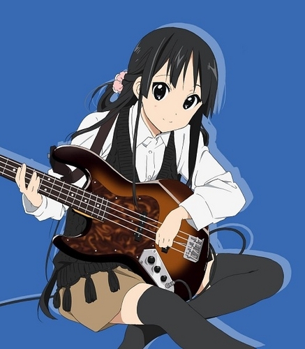  Mio Akiyama with bass!