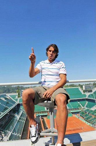  Rafael Nadal: "God exists!"