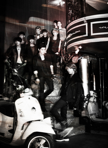  Super Junior - Bonamana 4th Album fotografia Shoot